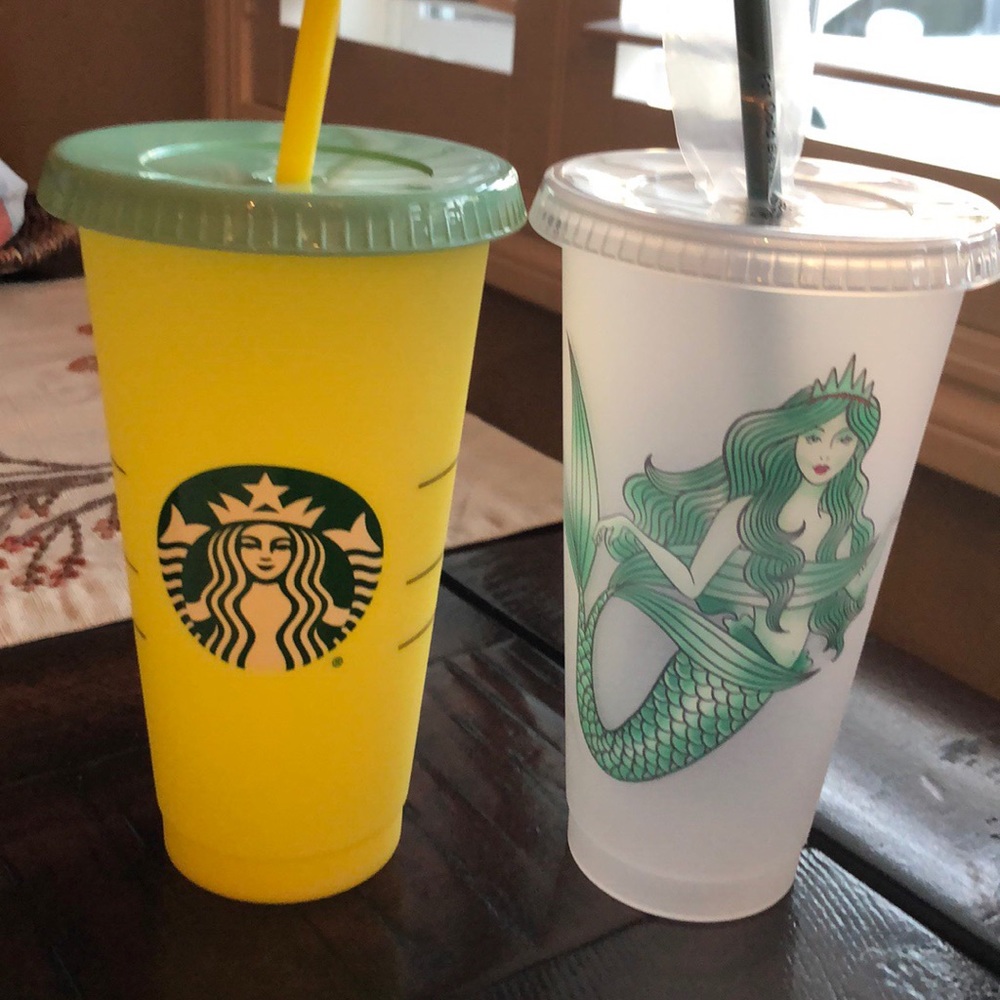 Starbucks cups